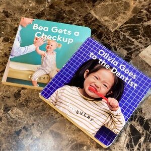 (2) Lovevery Board Books Dr. & Dentist Visits